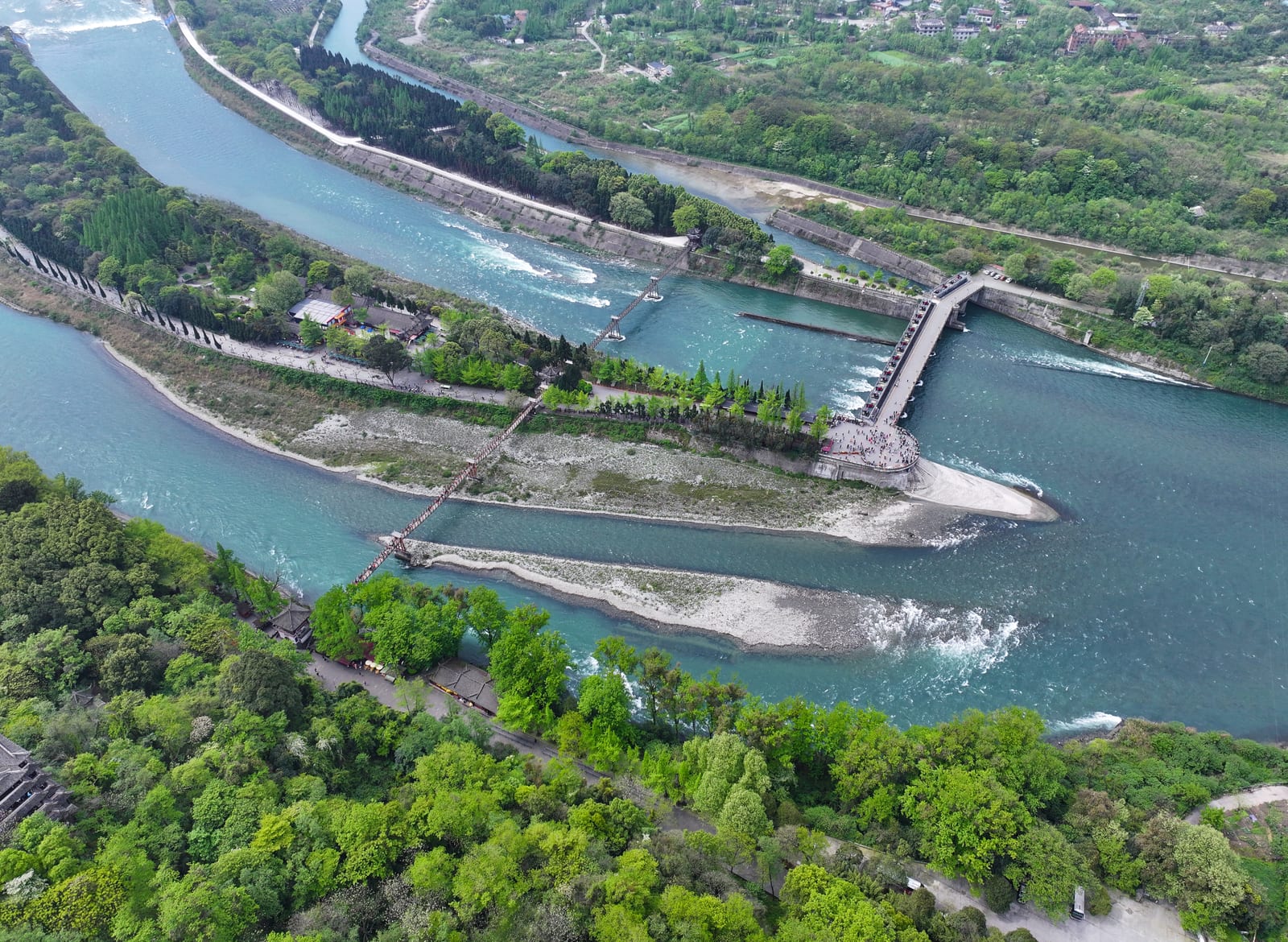 Dujiangyan Irrigation System — Chengdu Highlights: Mount Qingcheng & Dujiangyan