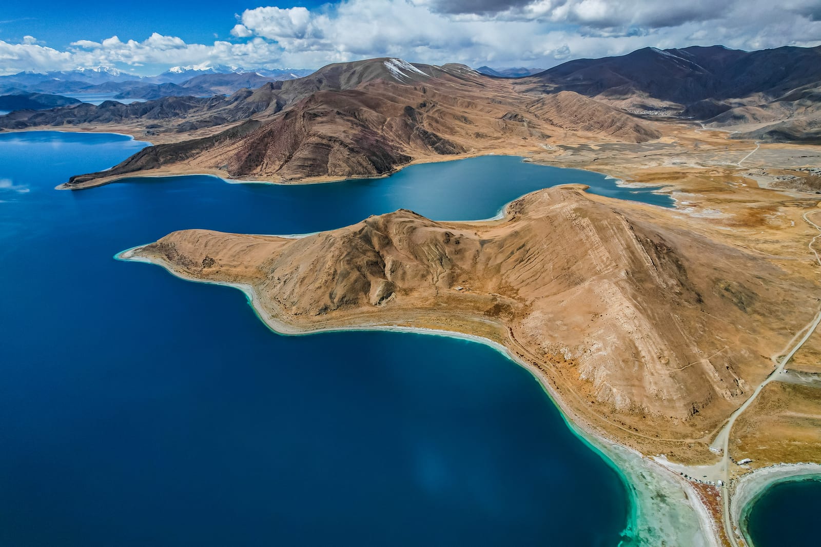 Lakeside Of Yamdrok Lake — 8-Day Tibet Group Tour: Lhasa, Shigatse & Everest Base Camp