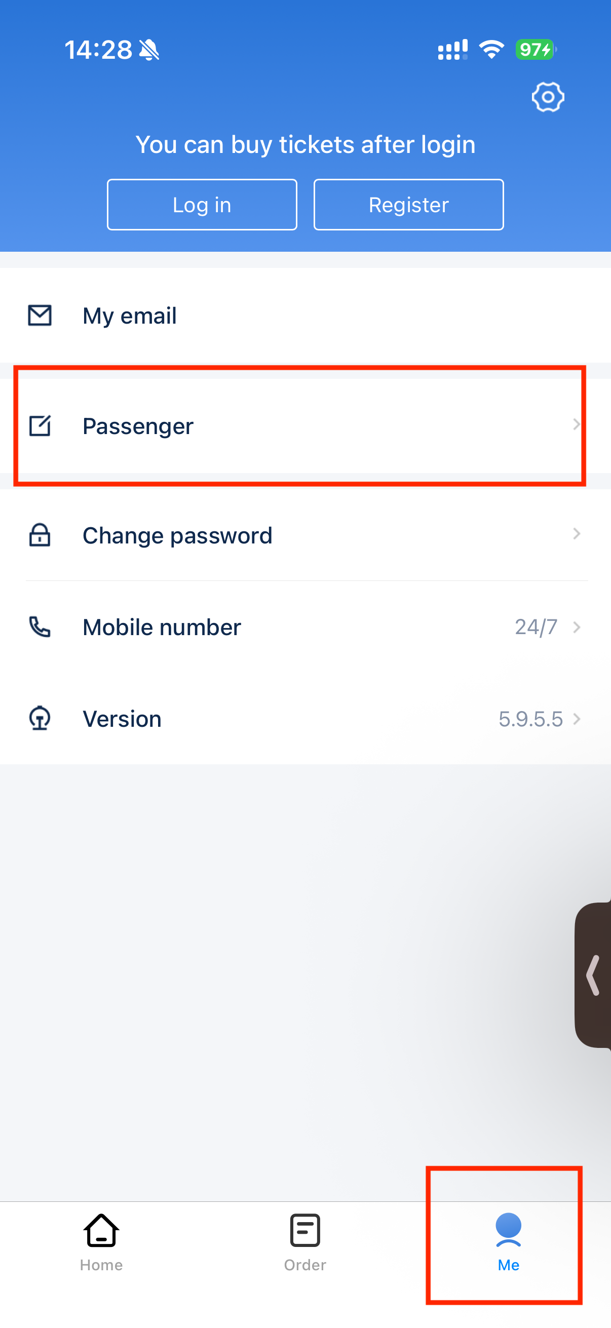 Add Passenger Information