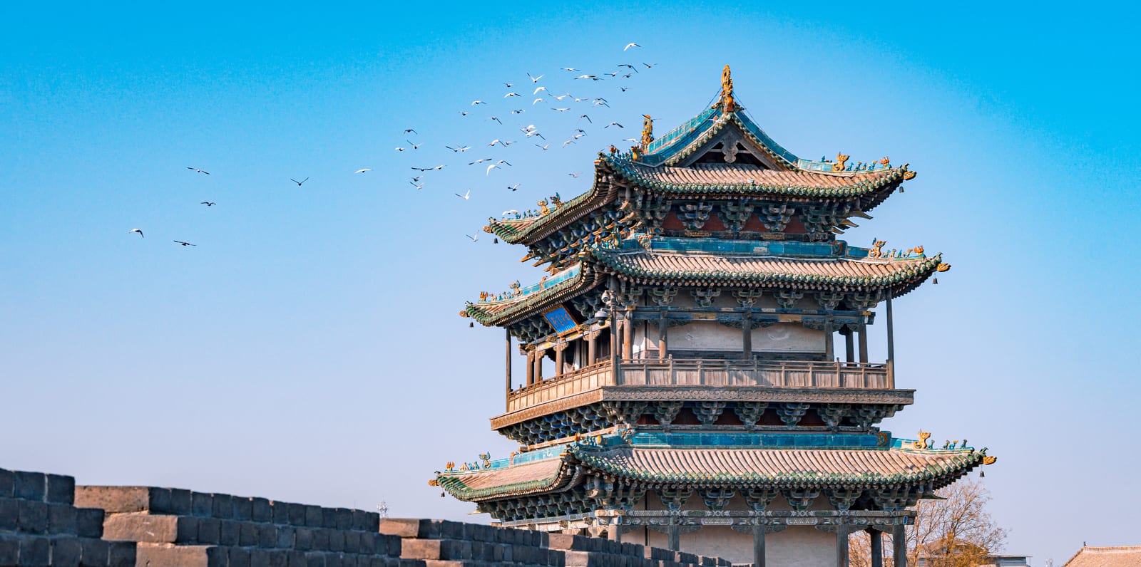 Pingyao Ancient City Wall — Black Myth: Wukong - An Architectural Journey through Beijing and Shanxi