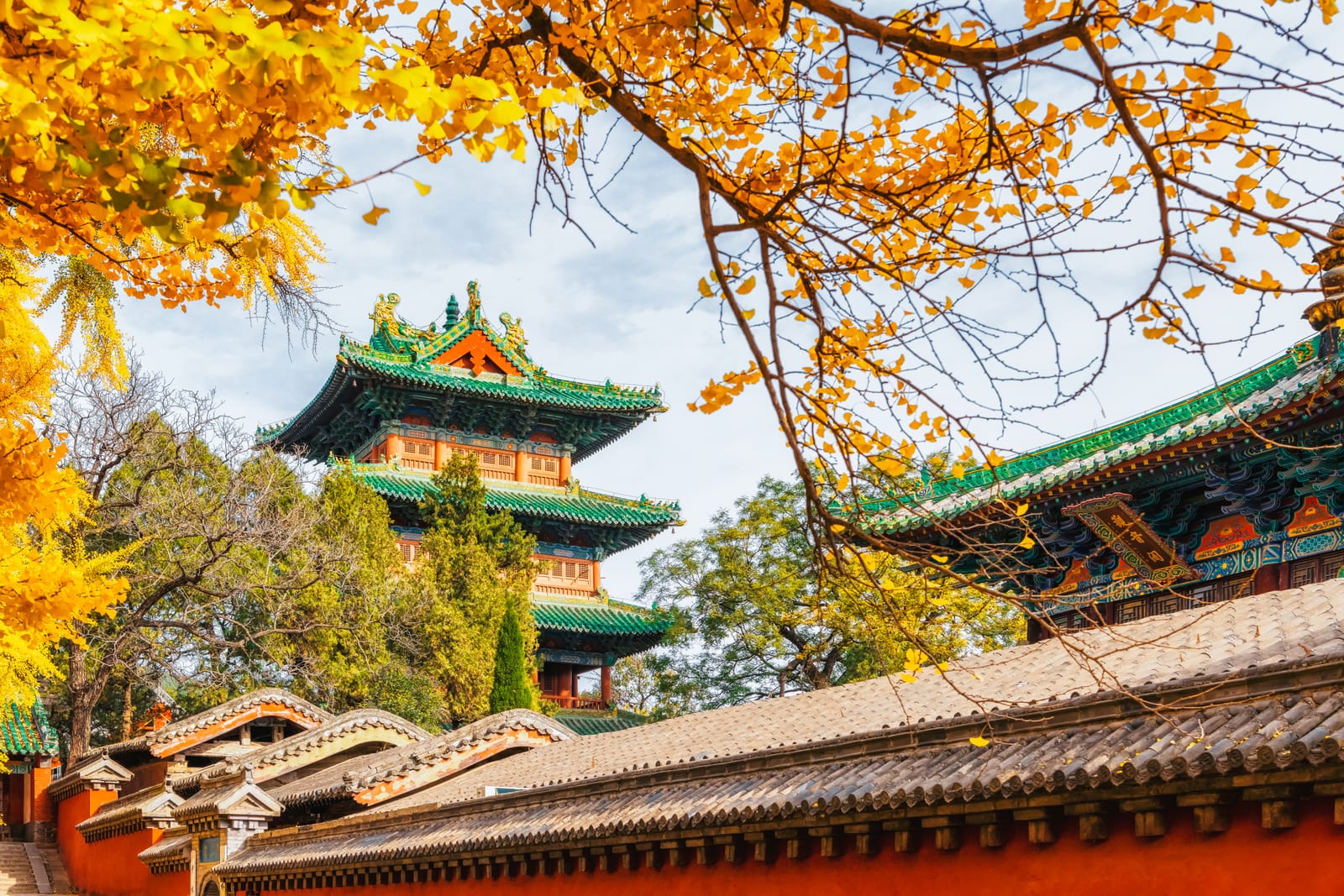 Shaolin Temple In Autumn — Ancient Capitals Discovery: A Heritage Journey Through China's Heartland
