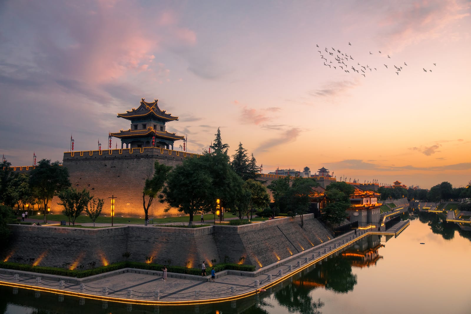 Ancient City Wall — China Classic Tour: A Harmony of Past and Present