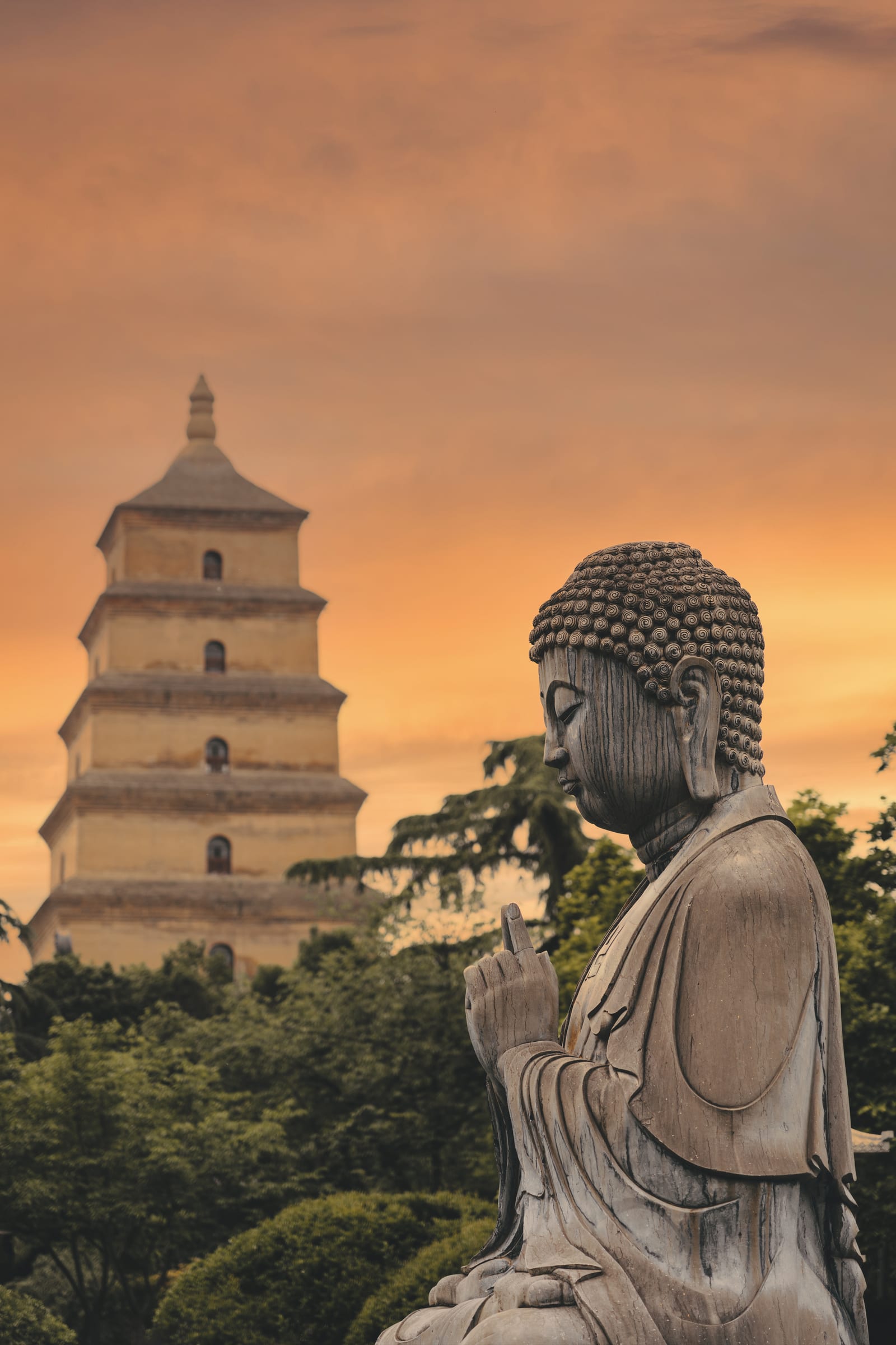 Giant Wild Goose Pagoda — China Classic Tour: A Harmony of Past and Present