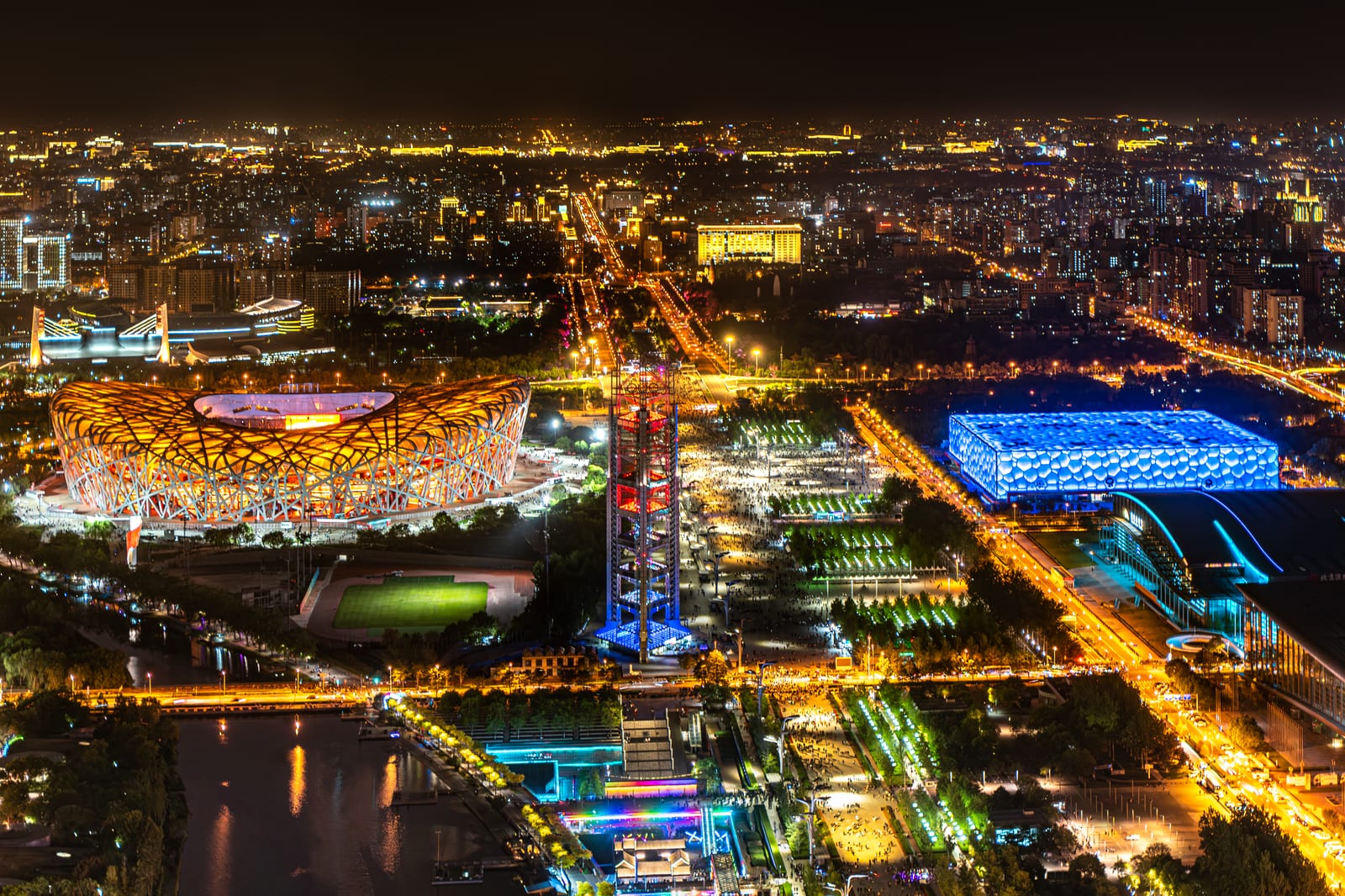 Birds Nest And Water Cube — First impression: China in Full Spectrum