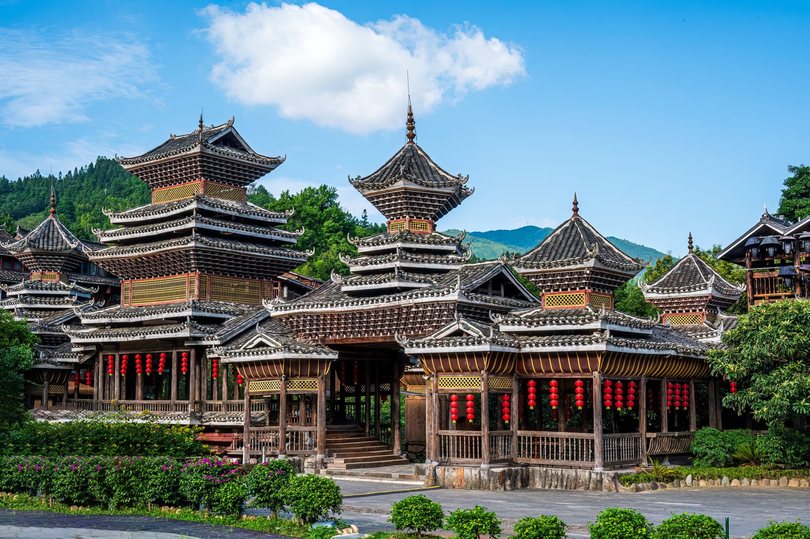 Dong Drum Tower — Southwest China Odyssey: Ancient Mysteries & Living Traditions