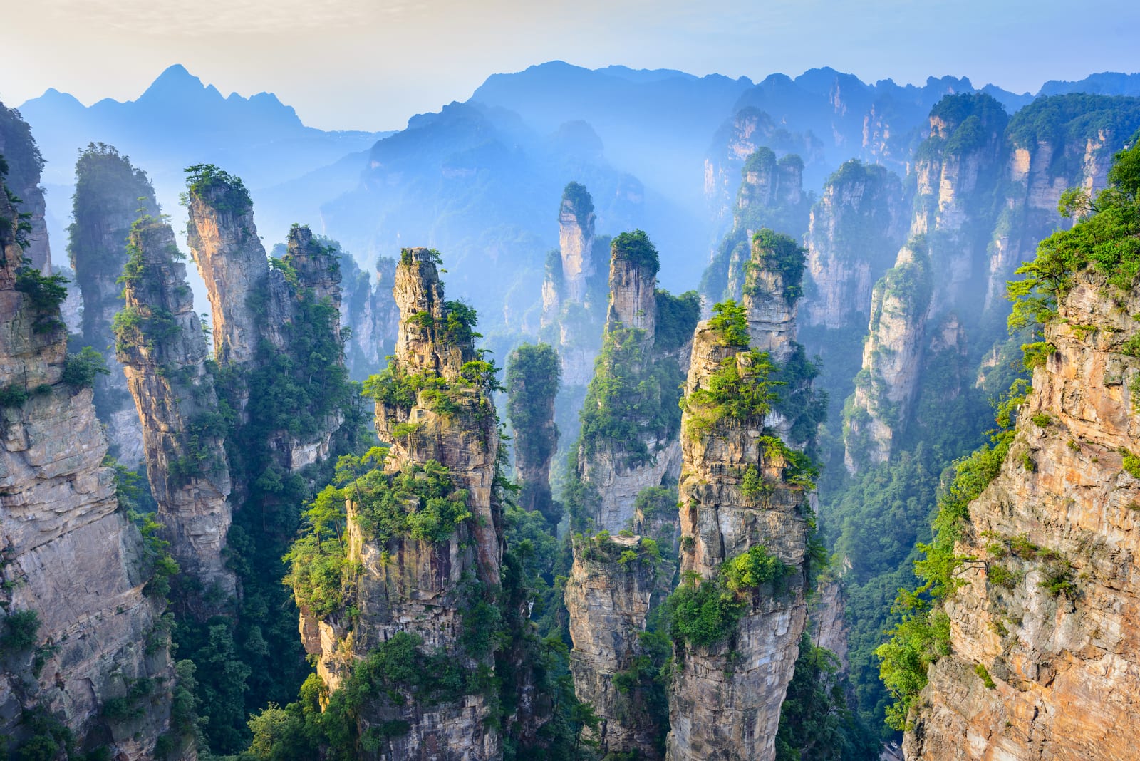 Tianzi Mountain — Southwest China: Nature & Urban Wonders