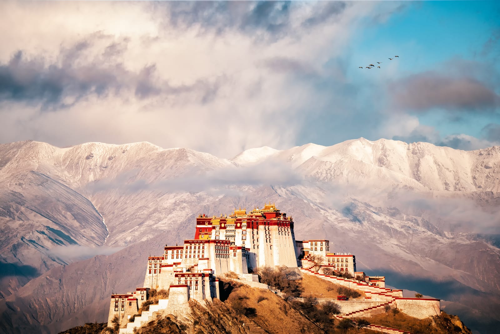 Lhasa Sunrise — The Spirit of Southwest China: Chengdu & Tibet Explorer