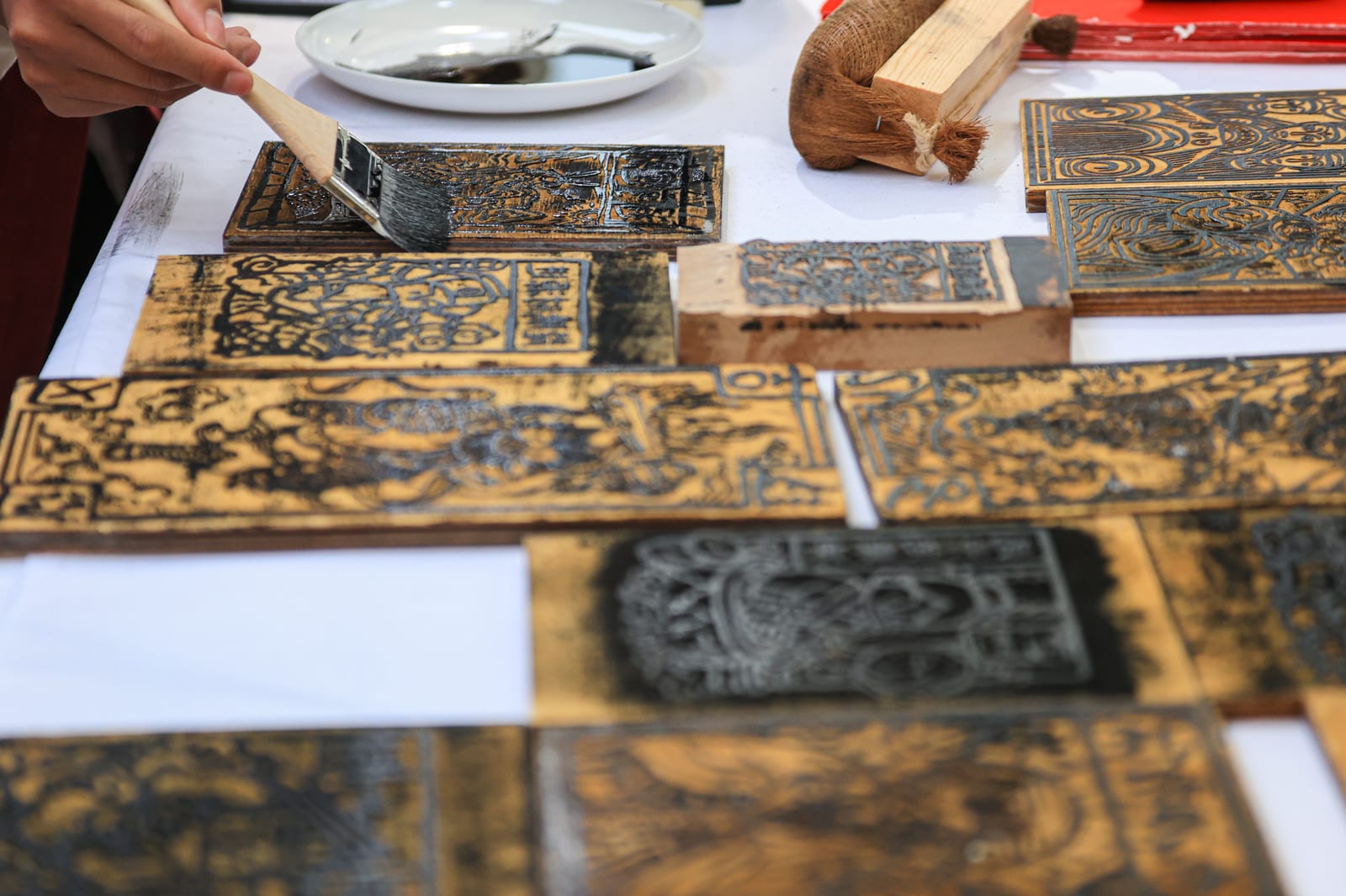 Woodblock Printing Workshop — Southwest China in Five Voices: A 13-Day Journey from the Stone Forest to the Mountains of Kham