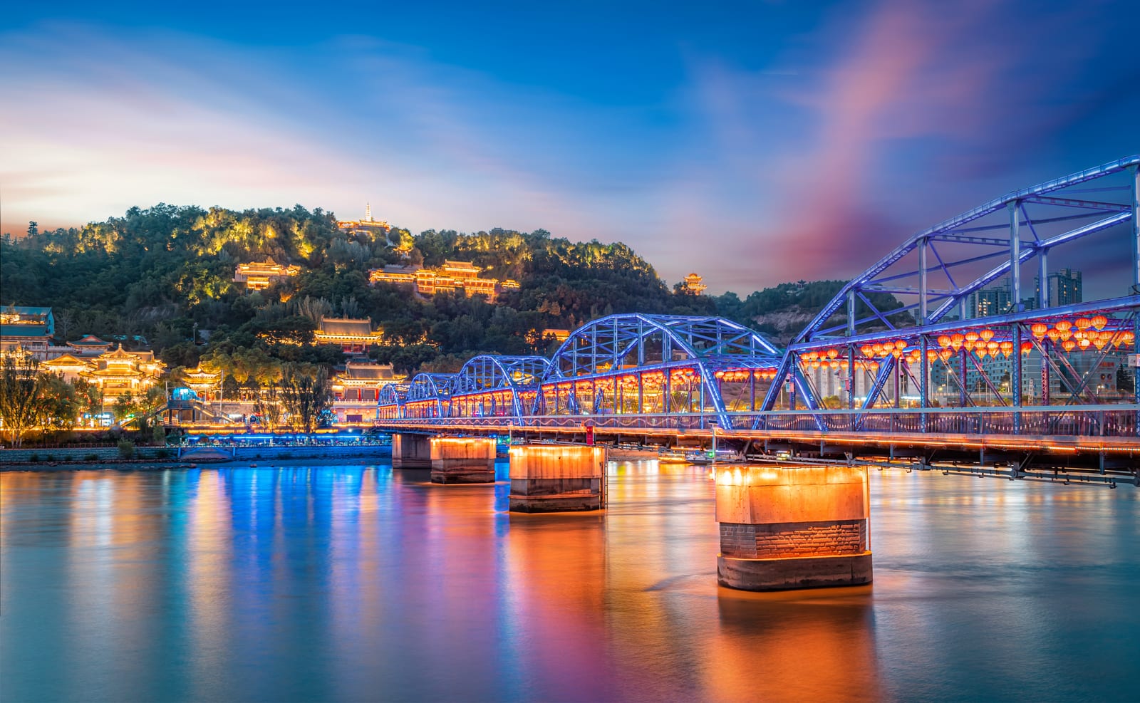 Zhongshan Bridge — Silk Road Odyssey: Journey Through Ancient Civilizations