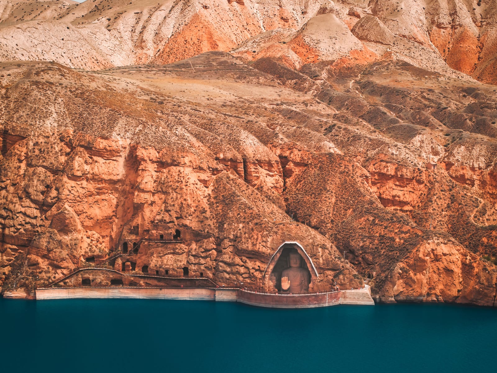 Tianti Mountain Grottoes — Silk Road Odyssey: Journey Through Ancient Civilizations
