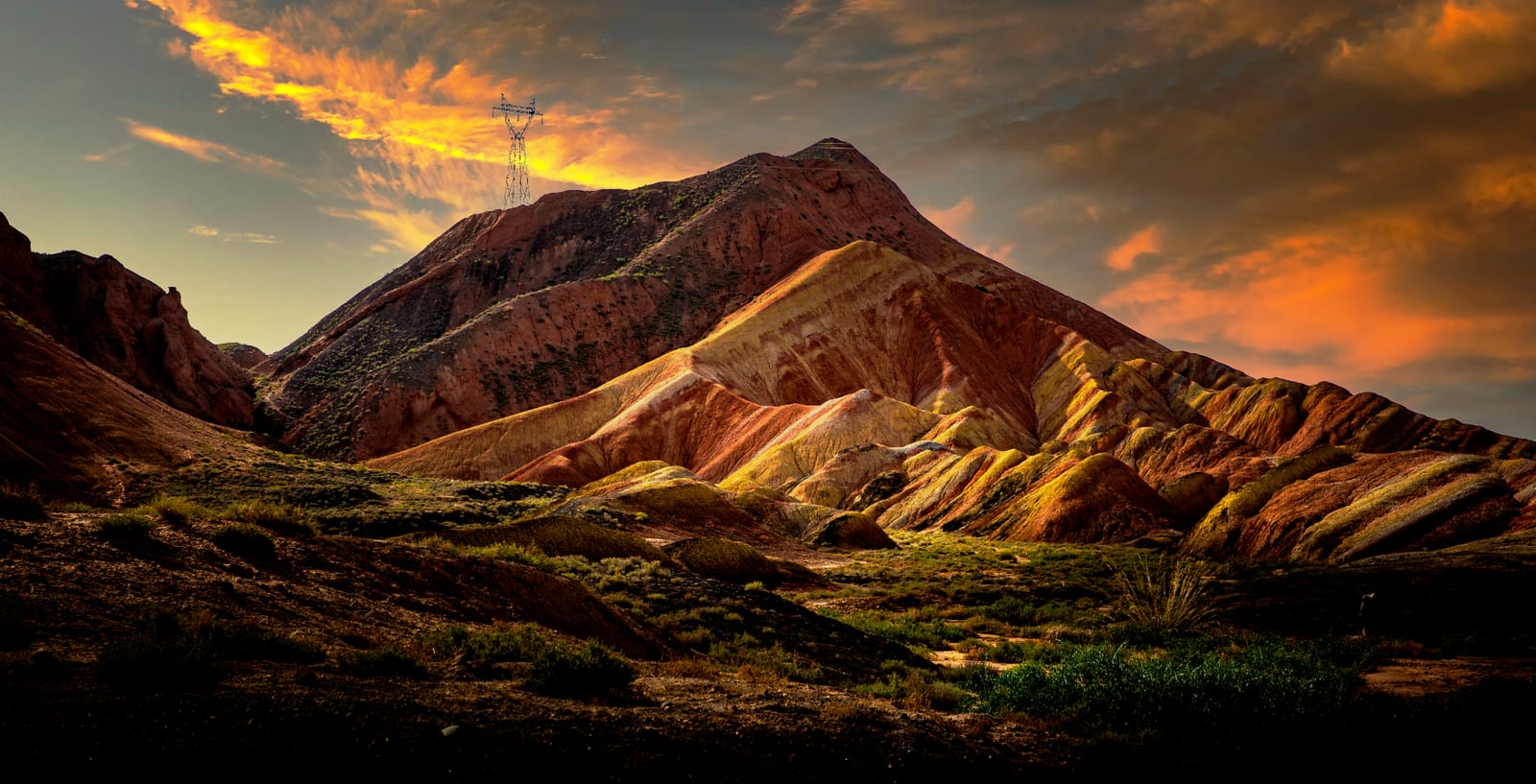 Zhangye Colorful Danxia Scenic Spot — Silk Road Odyssey: Journey Through Ancient Civilizations