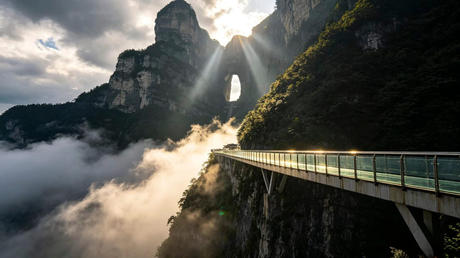 Tianmen Cave — Zhangjiajie Peaks and Canyons Nature Journey